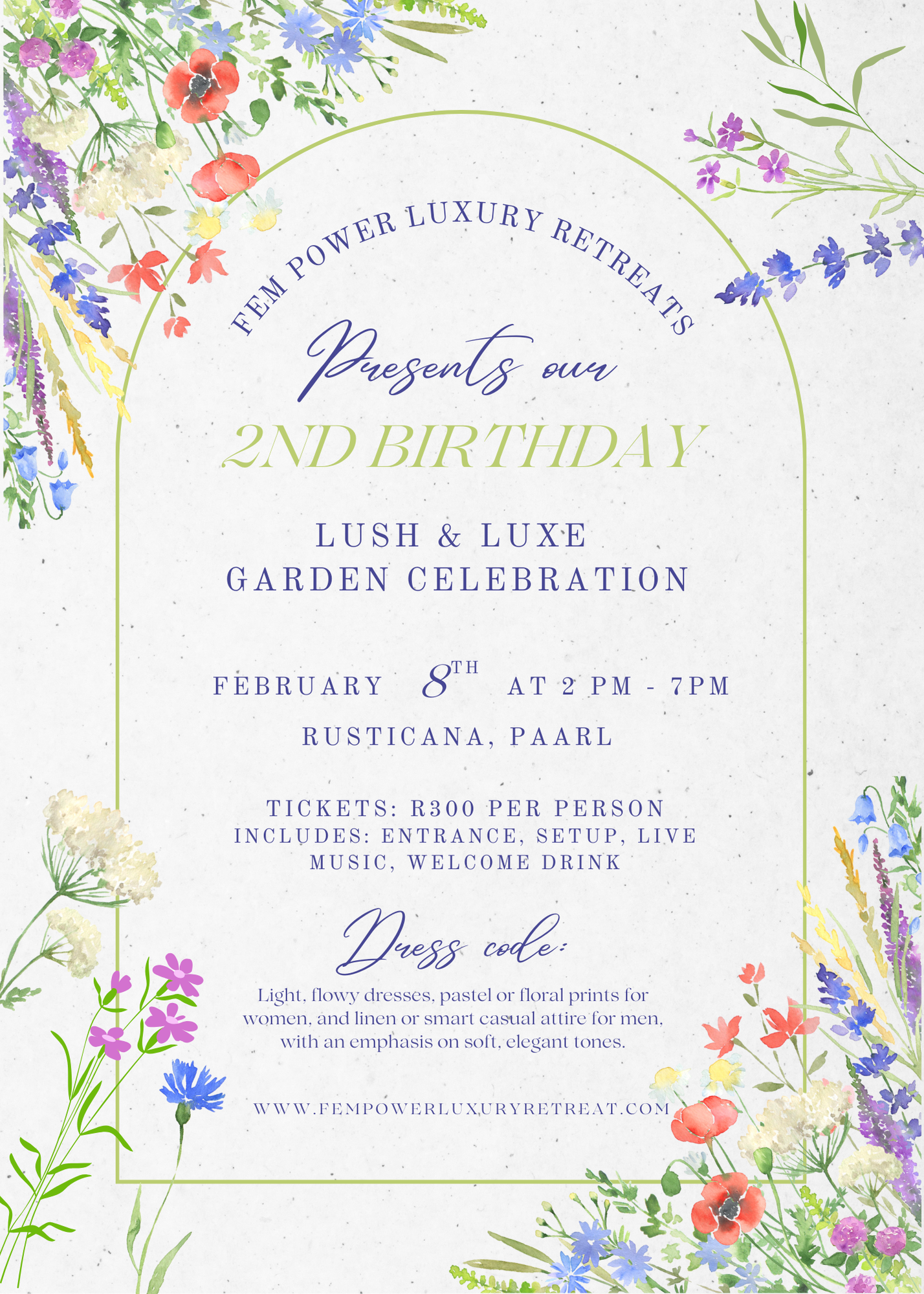 Lush & Luxe Garden Celebration